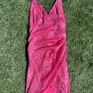 Forever 21 Pink Sequin Dress